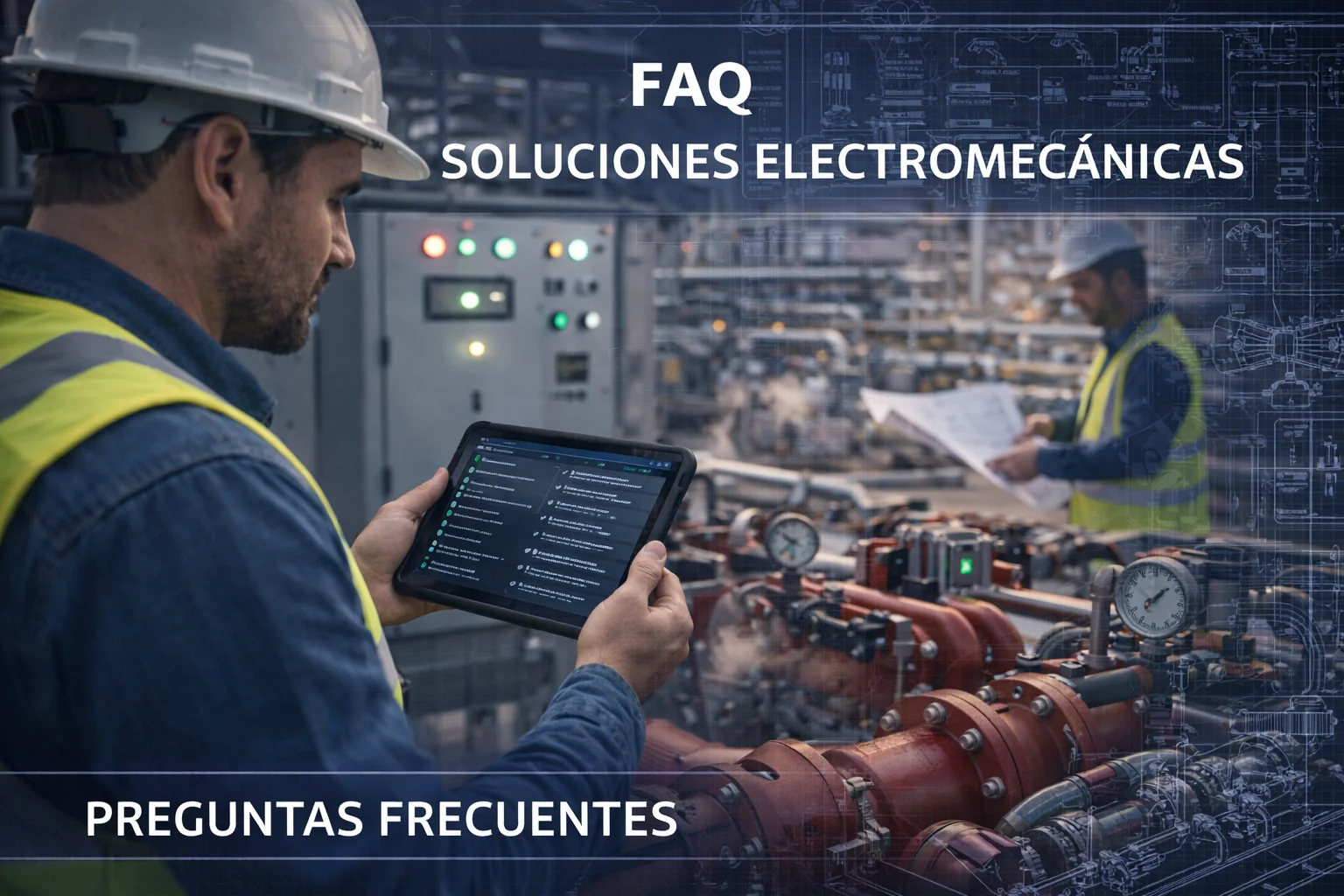 Banner de preguntas frecuentes para soluciones electromec&aacute;nicas