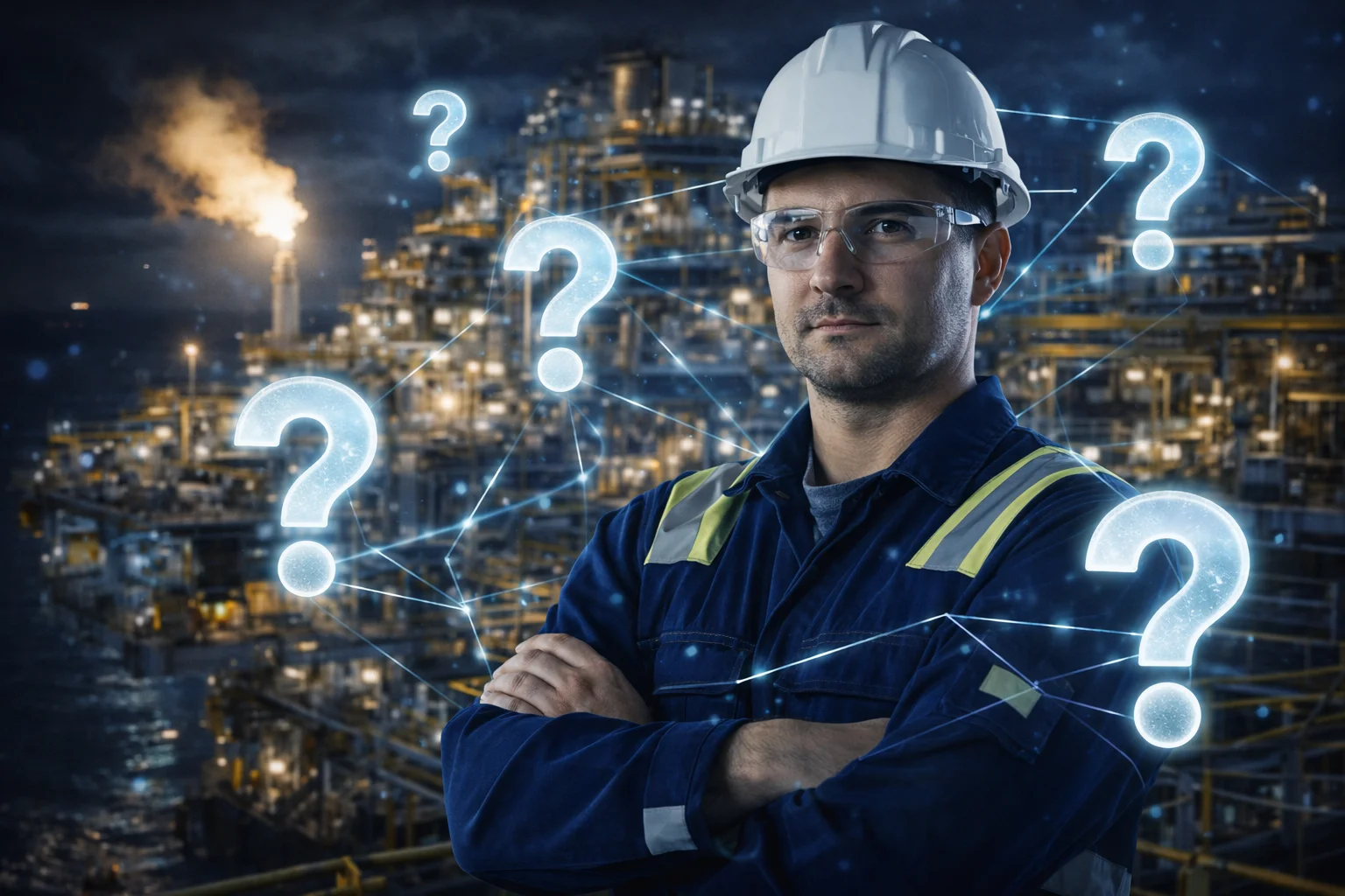 Banner de preguntas frecuentes para Oil & Gas