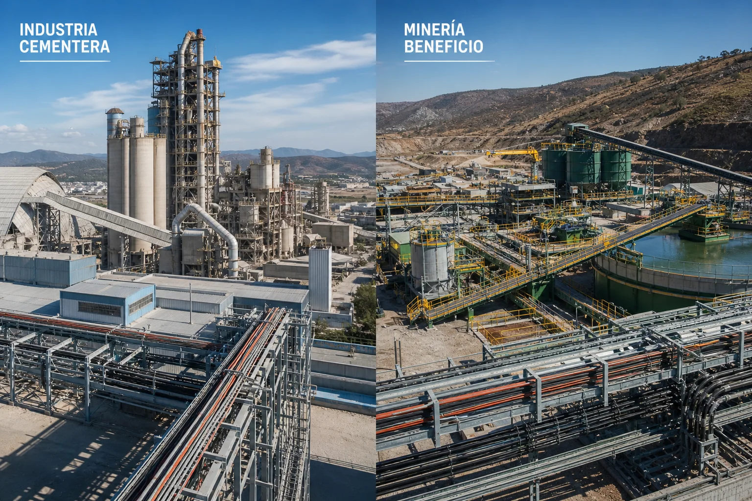 Clientes del sector minero — Cemex, IMERYS, Cruz Azul, Holcim