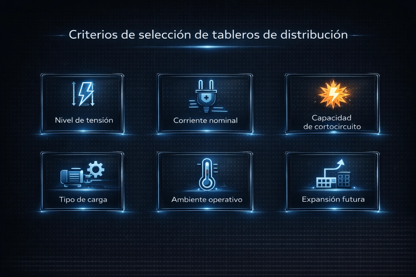 Detalle de componentes internos de un tablero de distribuci&oacute;n el&eacute;ctrica