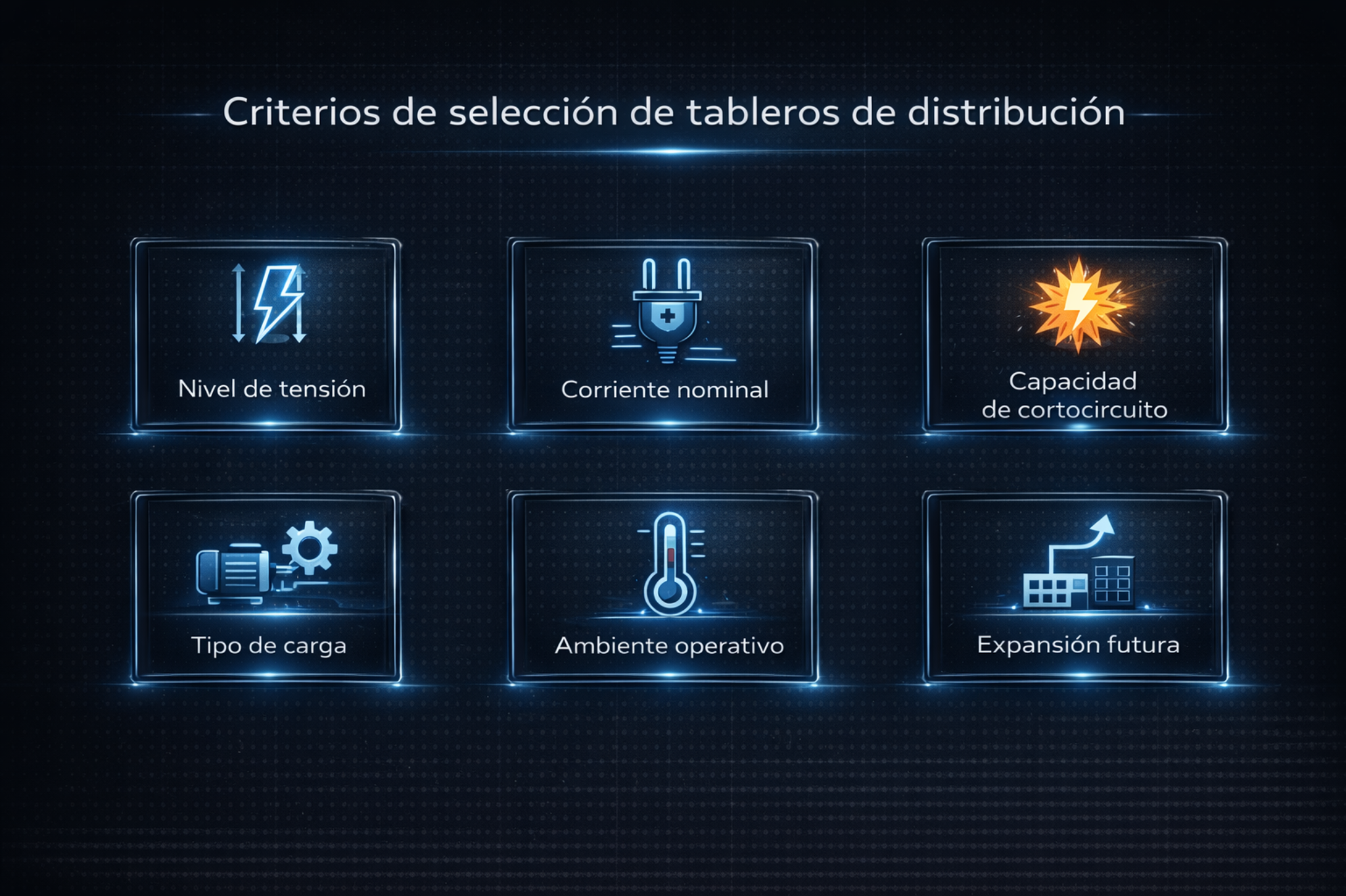 Detalle de componentes internos de un tablero de distribucion electrica