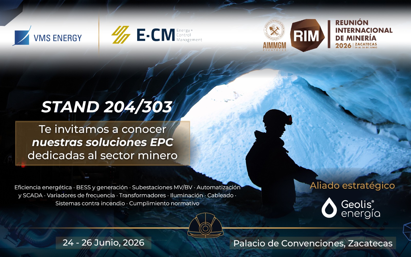 VMS Energy en la Reuni&oacute;n Internacional de Miner&iacute;a Zacatecas 2026