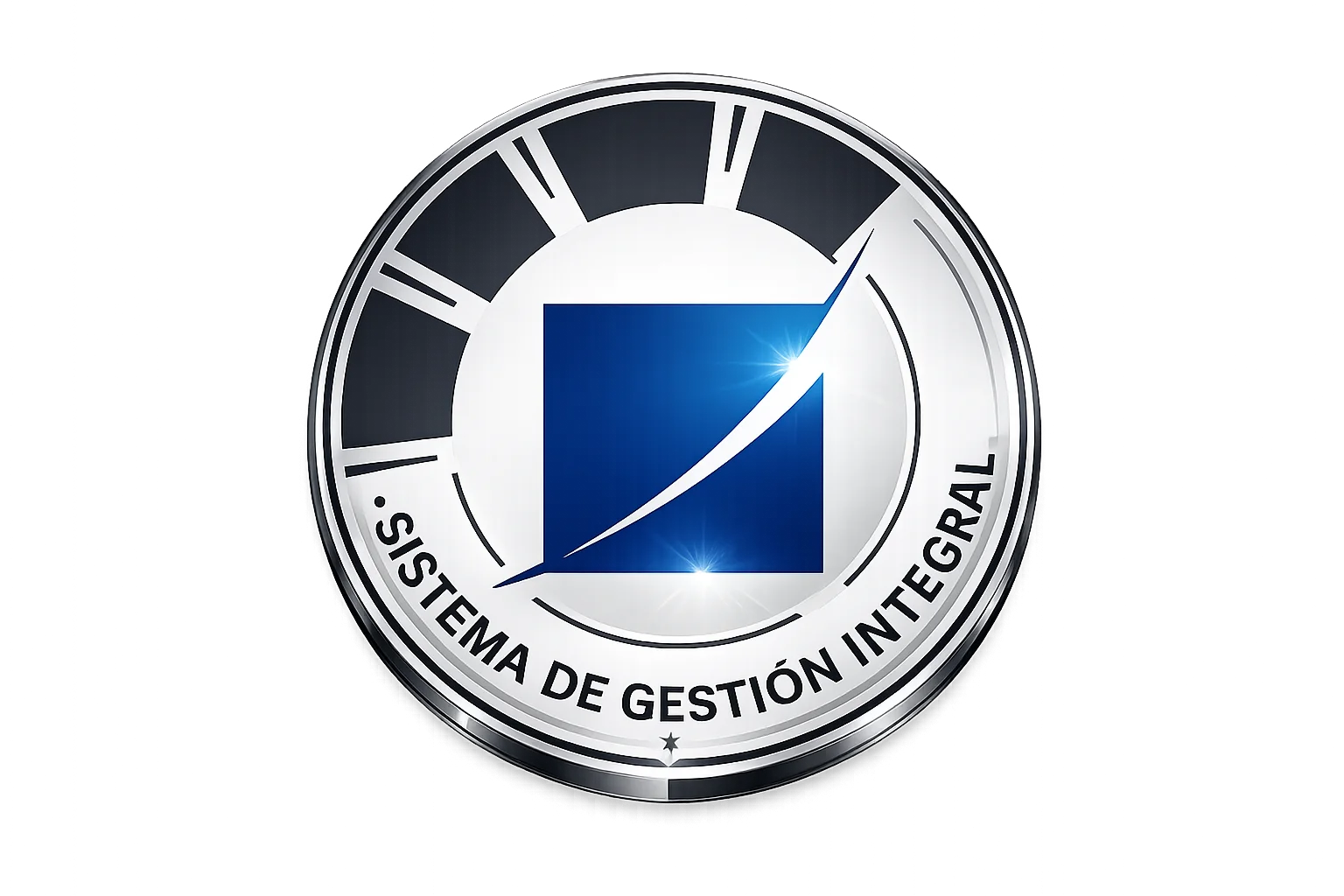 Badge Sistema de Gestión Integral ISO