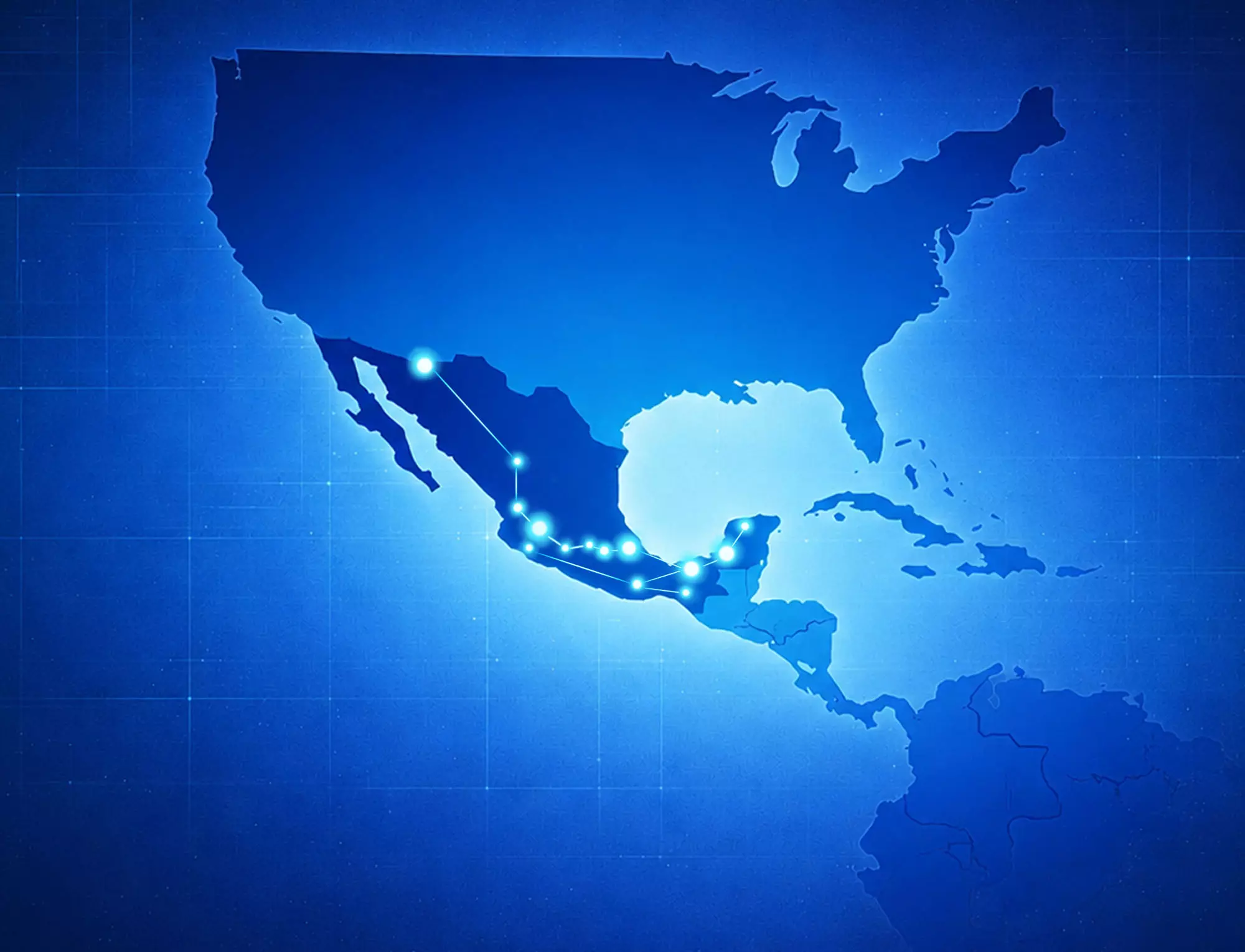 Alcance regional VMS Energy en Estados Unidos, M&eacute;xico, Centroam&eacute;rica y el Caribe